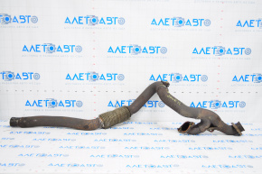 Muffler middle part with inlet pipe Dodge Journey 11-19 3.6 fwd studs stuck, mesh torn