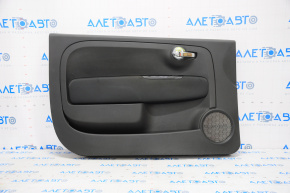 Door trim card front left Fiat 500 12-17 black, scratches