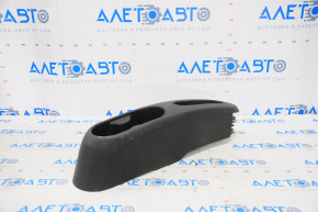 Central rear console Fiat 500 12-19 black, scratches