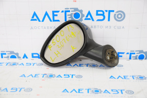 Left side mirror complete Fiat 500 12-19 5 pins, graphite