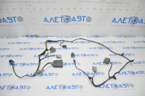 Ford Escape MK3 13-16 front bumper wiring for fog lights, without parking sensors, chip breakage
