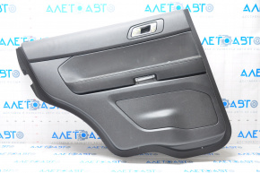 Door trim card rear left Ford Explorer 16-19 rest, leather black, police