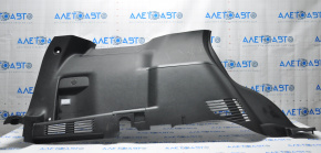 Left arch trim Ford Explorer 11-15 black, scratches, dented, rubbed