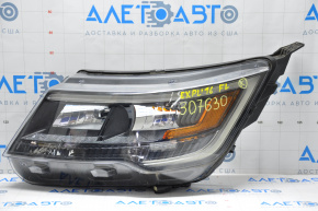 Headlight front left complete Ford Explorer 16-18 halogen + LED police