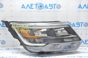 Front right headlight complete Ford Explorer 16-18 halogen + LED police