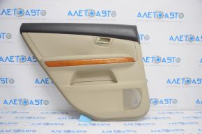 Door trim card rear left Lexus RX300 RX330 RX350 RX400H 04-09 beige, tears
