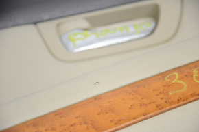 Door trim card rear left Lexus RX300 RX330 RX350 RX400H 04-09 beige, tears