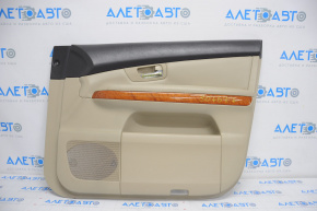 Door trim card front left RX300 RX330 RX350 RX400H 04-09 beige, scratch, cracks