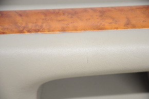 Door trim card front right Lexus RX300 RX330 RX350 RX400h 04-09 beige, broken guide, without glass seal