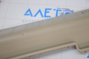 Trunk opening trim Lexus RX300 RX330 RX350 RX400h 04-08 beige, scratches