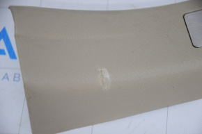 Door sill trim with illumination rear left Lexus RX300 RX330 RX350 RX400h 04-08 beige, crack, bumps