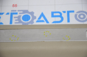 Door sill trim with illumination front right Lexus RX300 RX330 RX350 RX400h 04-08 beige, bumps, broken crepe, scratches