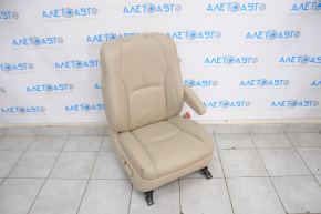 Passenger seat Lexus RX300 RX330 RX350 RX400h 04-09 without airbag, electric, leather beige