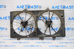 Diffuser radiator shroud bare Toyota Avalon 13-18 3.5 with fan motors