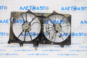 Diffuser radiator shroud bare Toyota Avalon 13-18 3.5 with fan motors