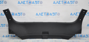 Trunk opening trim Toyota Avalon 13-18 black, scratches, worn
