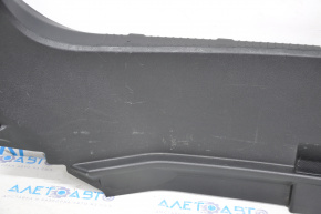 Trunk opening trim Toyota Avalon 13-18 black, scratches, worn
