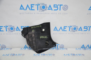 Front pillar trim lower left Toyota Avalon 13-18 black, worn