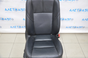 Passenger seat Toyota Avalon 13-14 with airbag, electric, heated, leather black