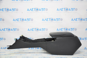 Console central armrest Toyota Avalon 13-15 leather black, worn