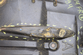Right engine guard Toyota Avalon 13-15 prerest, dented, tears, scratches