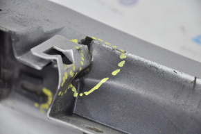 Left threshold Toyota Avalon 13-18 silver, broken fastener, defective lower fastening, worn