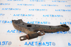 Lower front left arm Toyota Avalon 13-18 torn silent block, rusty