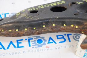 Lower front right arm Toyota Avalon 13-18 torn silent block, rusty