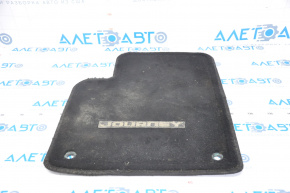 Front left mat Dodge Journey 11 - black cloth, dry cleanable