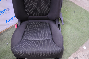 Driver's seat Dodge Journey 11-20 without airbag, electric + fur, cloth black