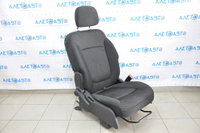 Passenger seat Dodge Journey 11-17 without airbag, fur, cloth black
