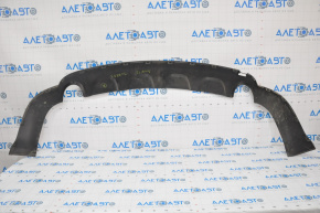 Rear bumper lip Dodge Journey 11-19 SXT for 2 pipes, structure, rubbed, cracked fastener
