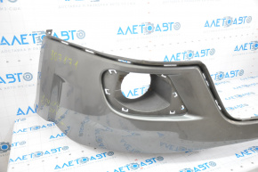 Bare front bumper Dodge Journey 11-19 SXT, PAJ graphite, cream break, tears, scratches