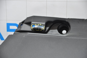 Rear pillar trim 2nd row left Ford Explorer 11-15 black, fastening defect, worn