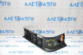 Door sill trim front right Ford Explorer 16-19 black