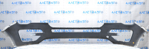 Front bumper upper part Ford Explorer 16-17 rest white, pokes
