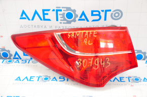 Light outer wing left Hyundai Santa FE Sport 13-16 dorest halogen