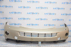 Bare front bumper Lexus RX400h 06-08 for headlight washer, gold