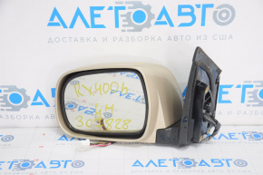 Left side mirror assembly Lexus RX330 RX350 RX400h 04-09 11 pins, gold