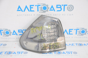 Light outer wing left Lexus RX350 RX400h 06-07 dark,