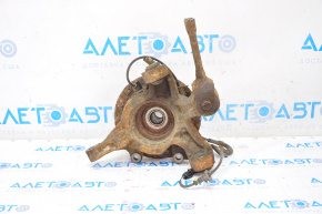 Trunnion with hub rear left Lexus RX350 RX400h 06-09 4WD with levers, rusty, with ABC sensor