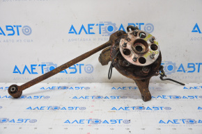 Trunnion with hub rear right Lexus RX350 RX400h 06-09 4WD with levers, rusty