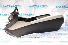 Mazda 6 16-15 Restored White Leather Center Armrest Console with Scratches