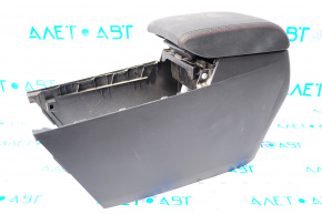 Armrest Mazda 6 13-15 leather, black with red stitching