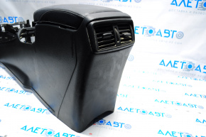 Console center armrest Nissan Rogue 07-10 black