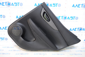 Door trim card rear right Nissan Rogue Sport 17-19 black