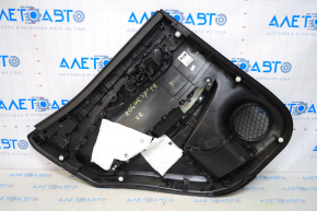 Door trim card rear right Nissan Rogue Sport 17-19 black
