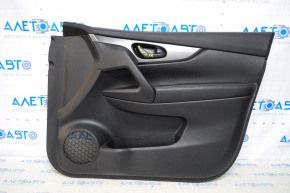 Door trim card front right Nissan Rogue Sport 17-22 black