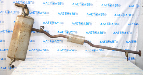 Exhaust pipe rear end with barrel Nissan Rogue Sport 17-22