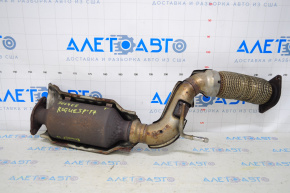 Intake pipe with catalytic converter Nissan Rogue Sport 17-21 thread defect